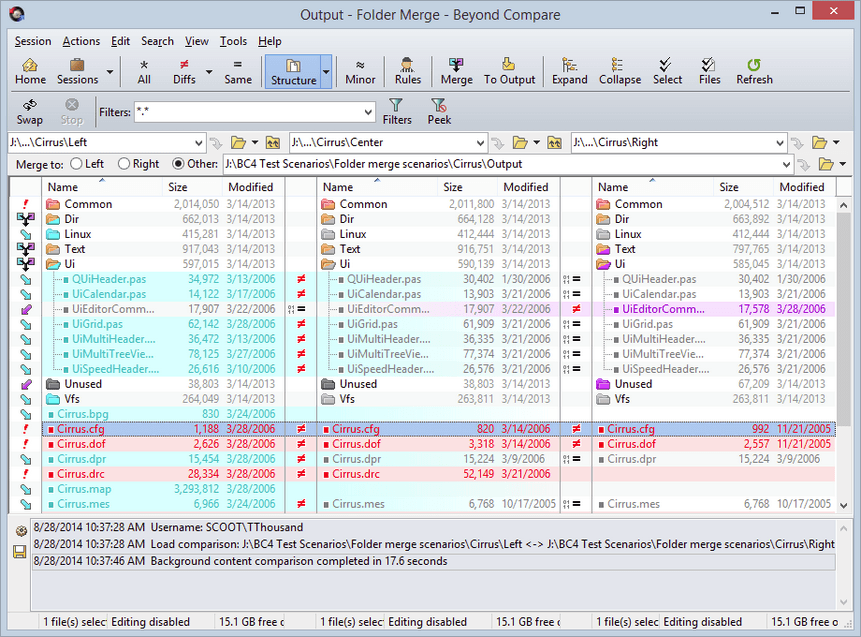 folder file comparison tool